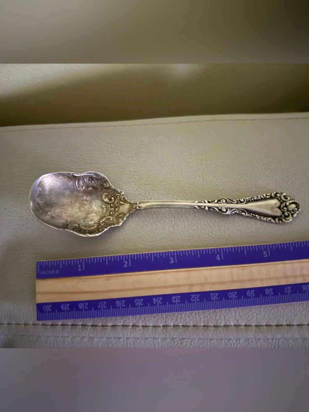 Plymouth Silverplate by International Silver (1897) Sugar Spoon - 6